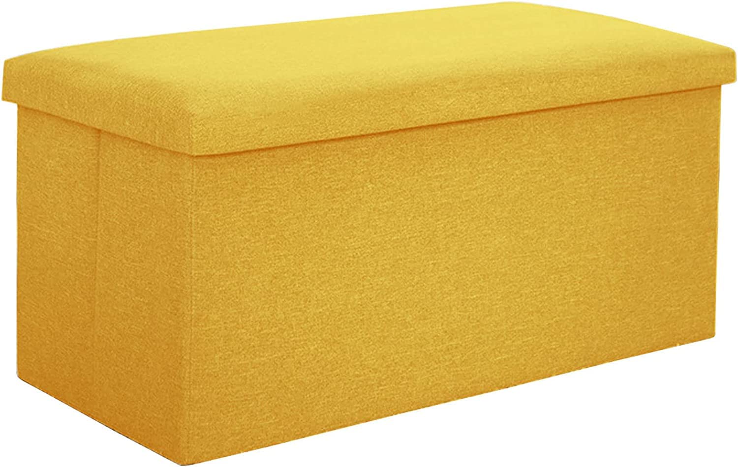 Ottoman de rangement grande capacité 50L, repose-pieds
