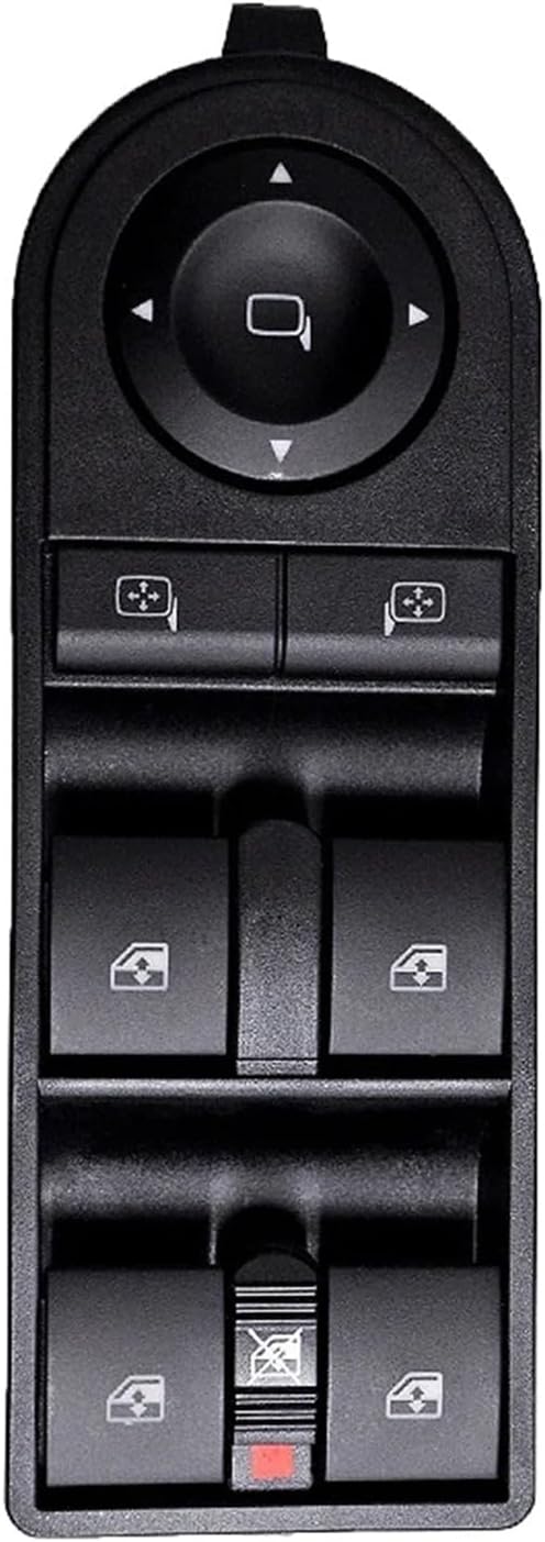 Window Control Switch Electric Window Switch Compatible with Opel Astra H Zafira 13228877 13215153