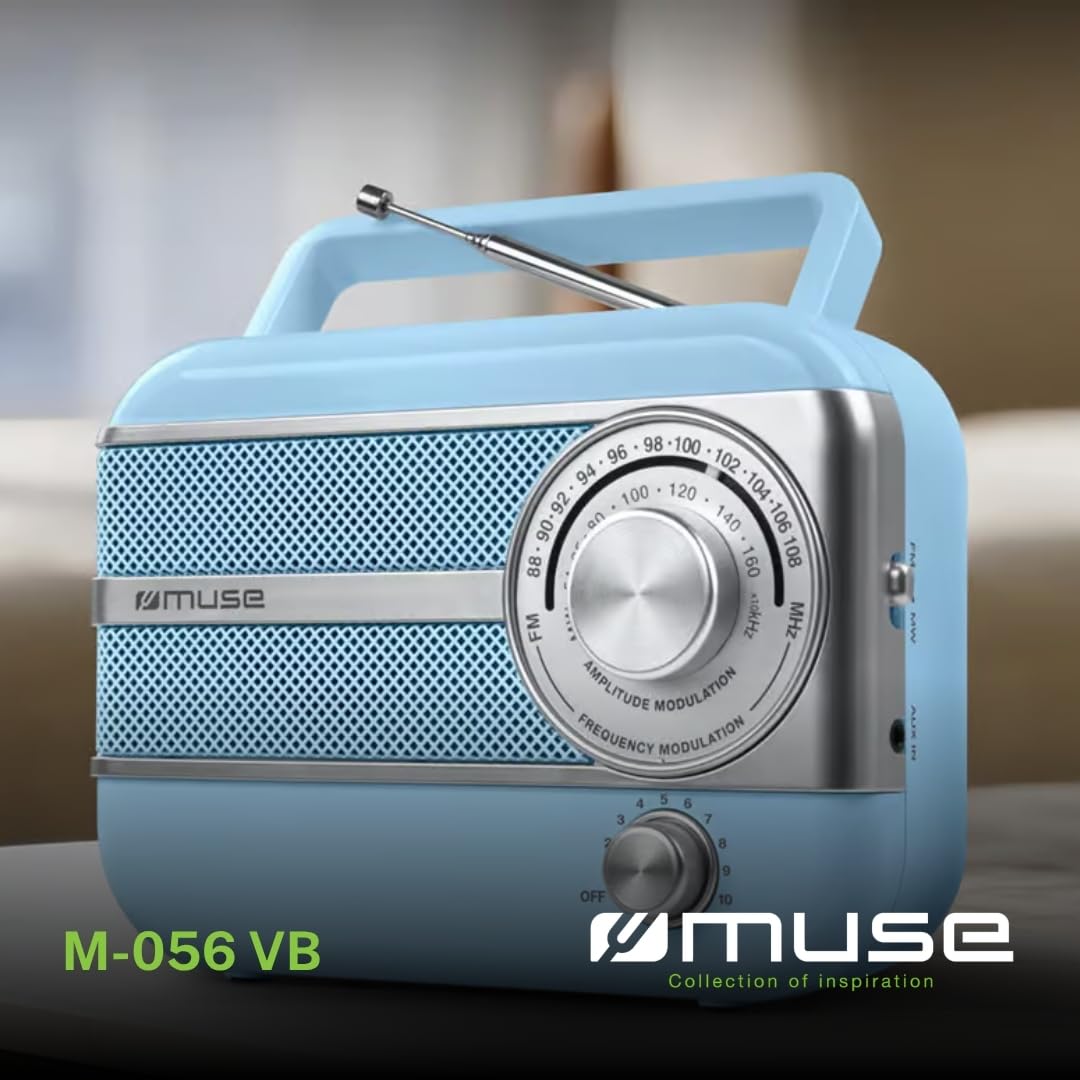 Muse M-056 VB Blue - Radio Portátil