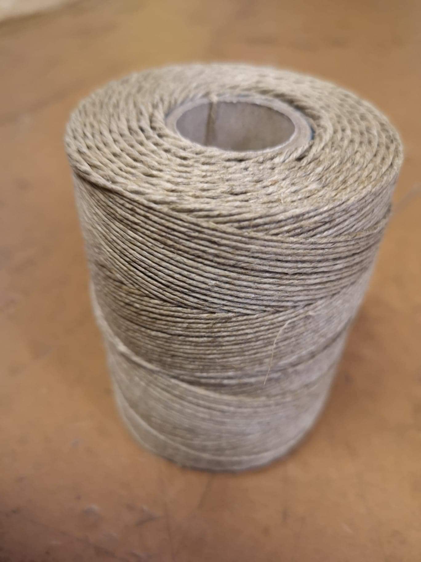 Black Barn Upholstery Supplies Beige Linen Upholstery/Mattress Twine No 3 / 250G