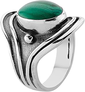 Malachite Ring, 925 Sterling Silver, Malachite Silver Ring, Green Malachite Ring, Oval Malachite Ring, Vintage Ring, Designer Ring, Promise Ring, Friendship Ring, Valentine Gift