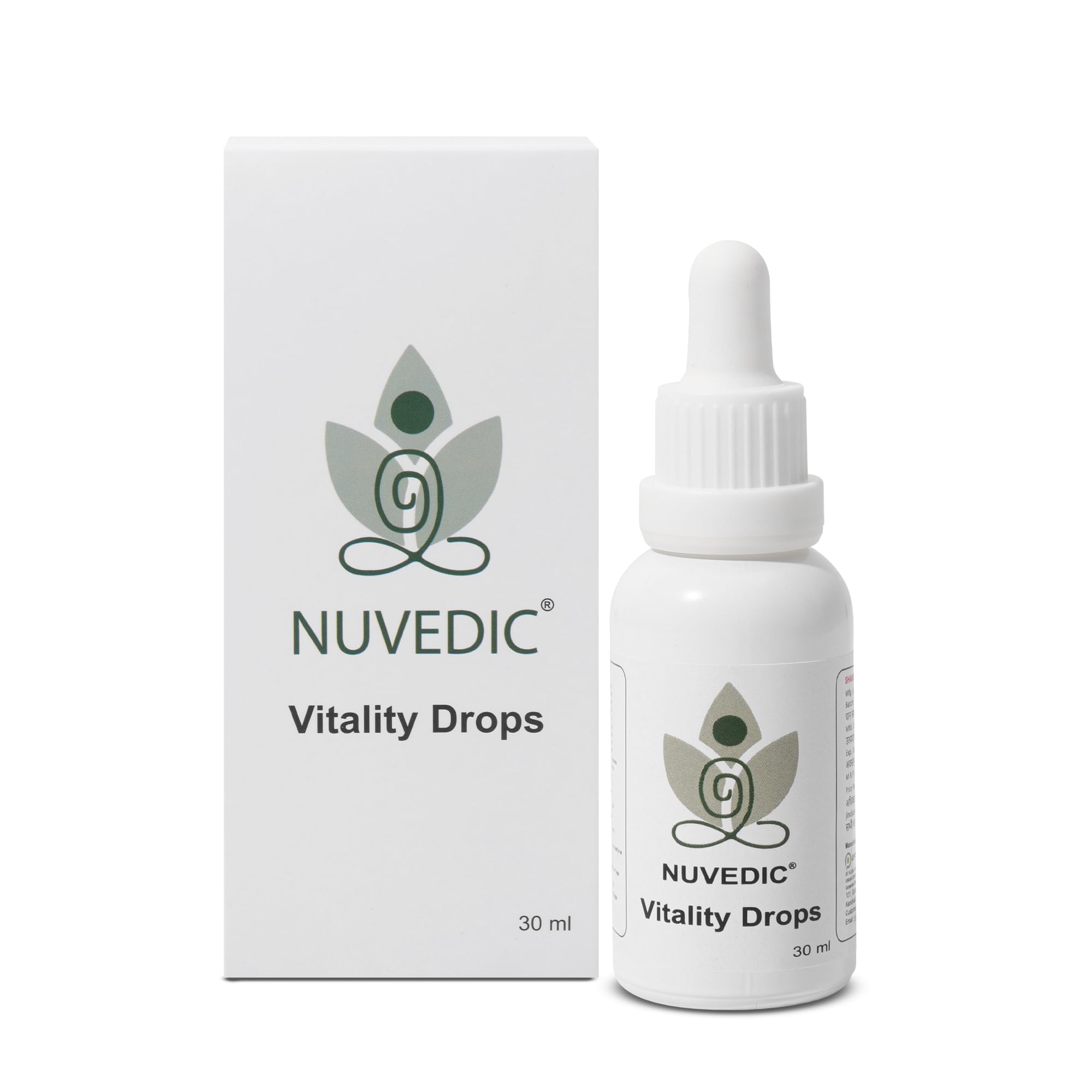 Gym Recovery | NUVEDIC Vitality Drops β Energy, Stamina & immune Support β With Tongkat Ali, L-Arginine, Cordyceps, Shilajit, β Post Workout Liquid for Muscle Performance