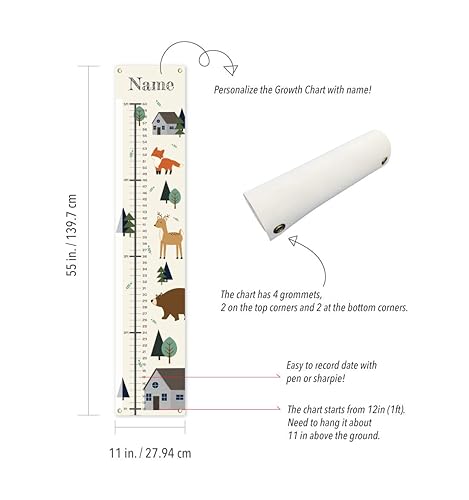 Miniatura 8 de Tabla de crecimiento de lona personalizada para niños, tabla de altura, bandera de tabla de crecimiento, planeta