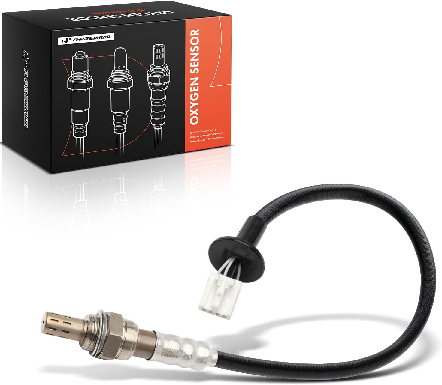 A-Premium O2 Oxygen Sensor Compatible with Toyota Sienna 2004 2005 2006 2007 2008 2009 2010 2015 2016, Downstream Rear, Replace# 8946508030, 8946508070