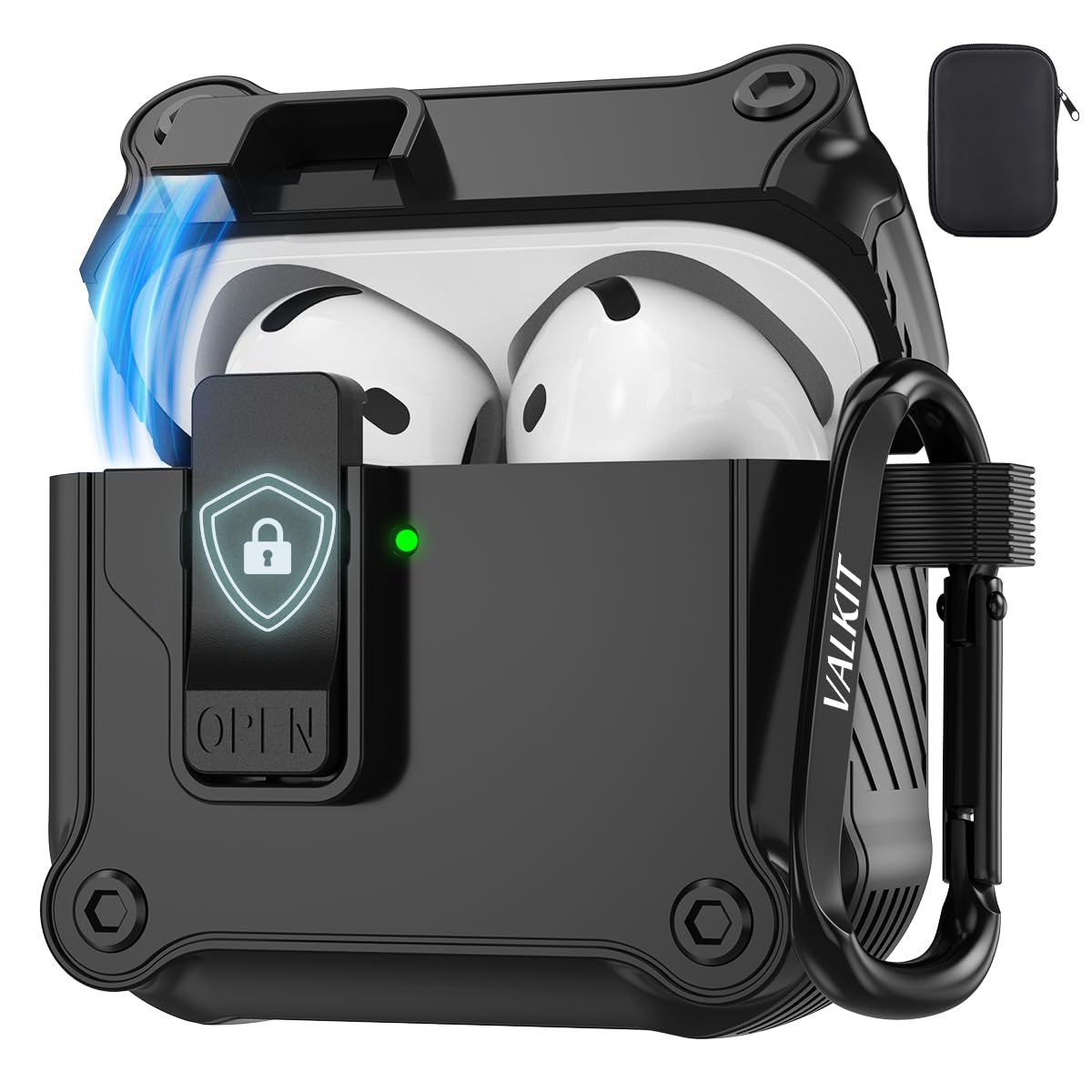 Amazon.com: Valkit Compatible Airpods 4 Generation Case Cover with