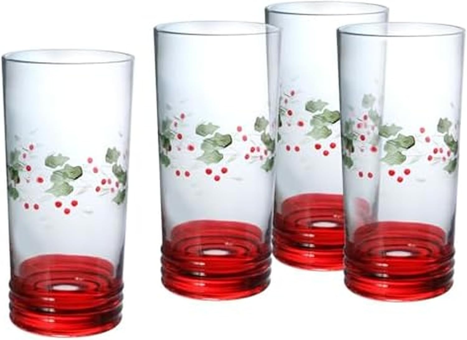 Winterberry Set of 4 Cooler Glasses - Thumbnail 5