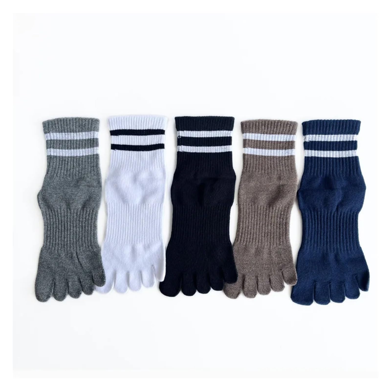 Fünf-Finger-Zehensocken aus Baumwolle for Männer