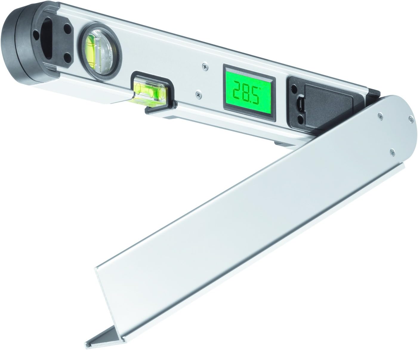 Electronic Protractor ArcoMaster Laserliner 075.130A Measurement Range(s) 0-220 ° Level accura, Metallic - Image 3