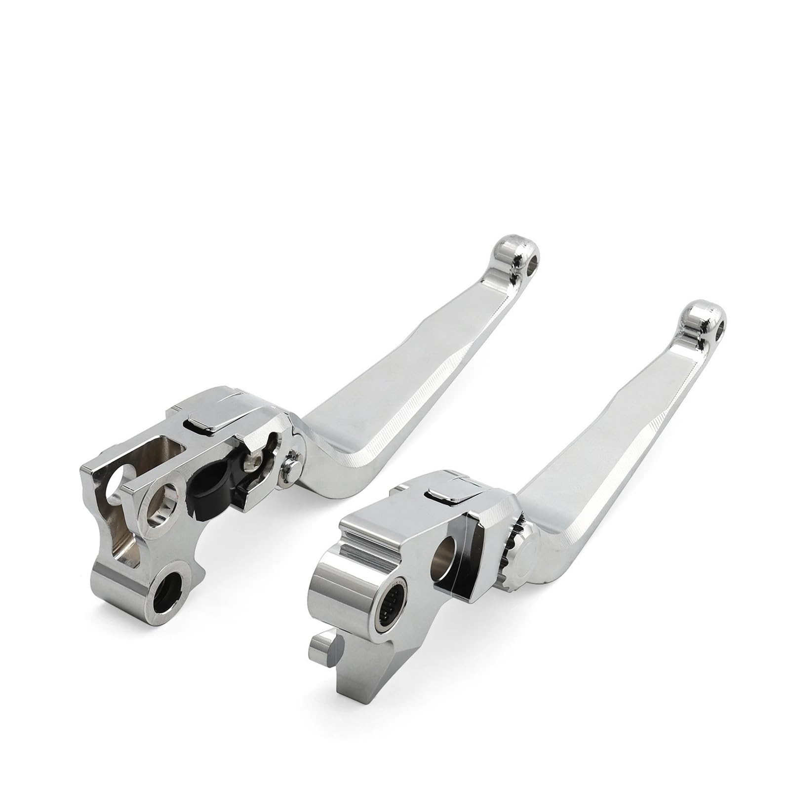 Palancas de freno y embrague cromadas para Harley Sportster 883 y Dyna
