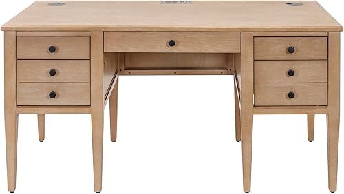 Miniatura 2 de Martin Furniture Laurel - Escritorio marrón claro