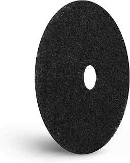 Virginia abrasivos 416 – 50174 17 x 1 en. De grosor de nailon para suelo, color negro, pack de 5