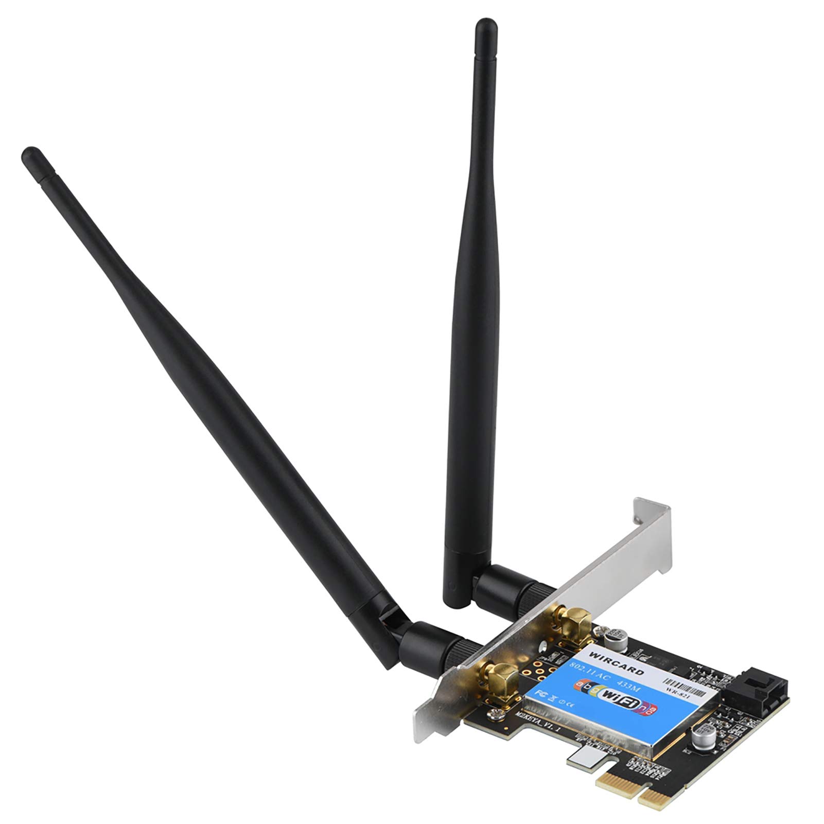 PCI-Eネットワークカード 2.4G/5G Bluetooth4.0 LAN （WIFI5 WI-FI 