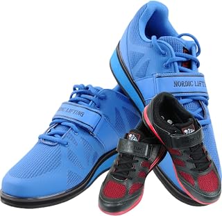 Shoes Megin Size 8.5 - Blue Bundle with Shoes Venja Size 10.5 - Black Red