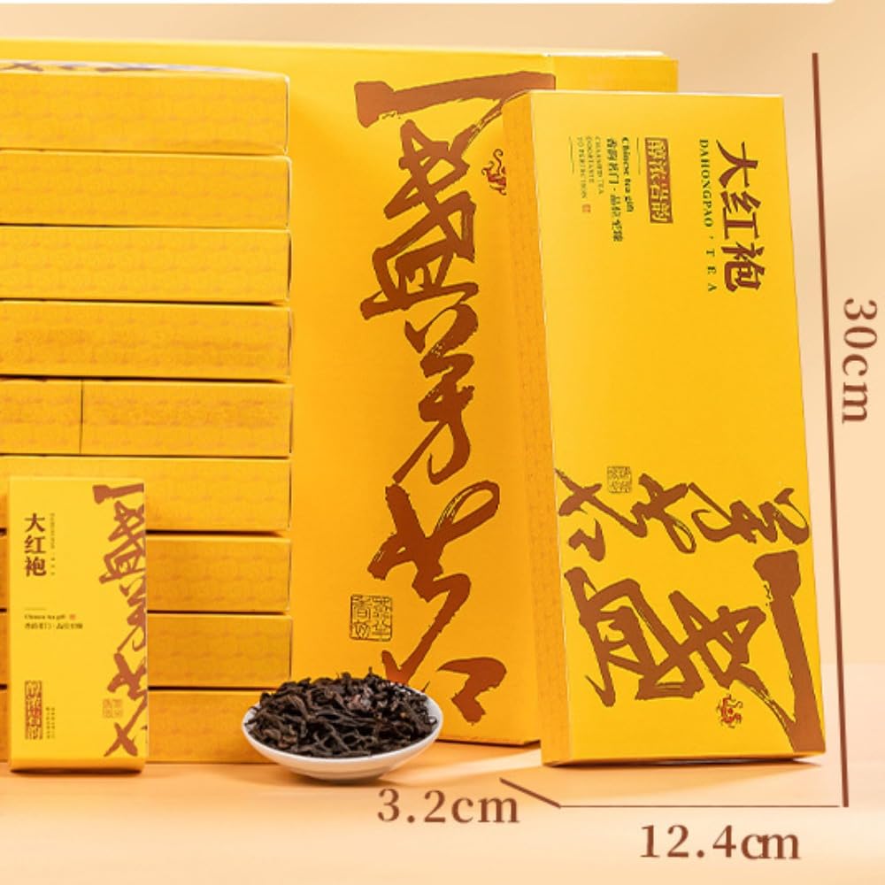 Herbata Premium Dahongpao - Herbata Oolong W Big Red Robe - Prezent Na Chińską Herbatę - Indywidualnie Pakowane Torebki Na Herbatę
