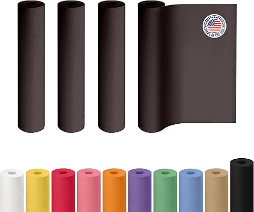 Miniatura 16 de IDL Packaging - Rollo de papel kraft rojo de 36 x 2160 pulgadas (180 pies), hecho en Estados Unidos, grosor 45 libras, arte, envoltura regalos