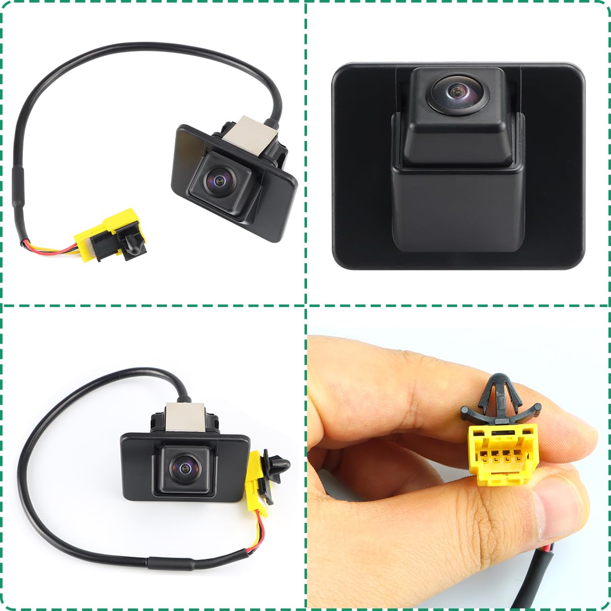Qiilu Telecamera Di Retromarcia Per Kia Optima 2011-2013 (95760 2T101) – Visione Notturna Chiara