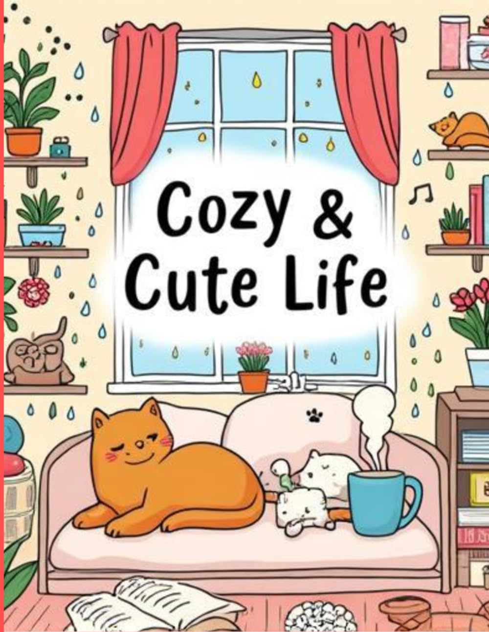 Cozy & Cute Life: Relaxing Cozy Scenes with Cute Animals, Coffee Shops, Rainy Days & Comforting Moments