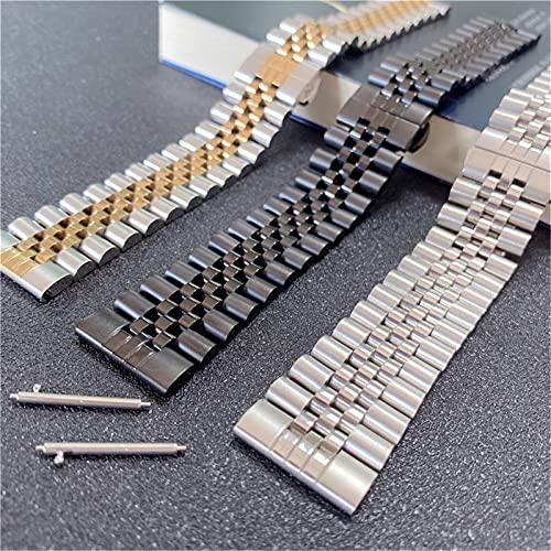 Bracelet montre métal à libération rapide en acier brossé robuste - 6