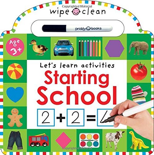 Starting School (Wipe Clean Learning) by Roger Priddy (2014-12-15)