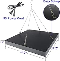 Vista 5 de LED Grow Light 75W UV IR Growing Lamp for Indoor Hydroponic Plants