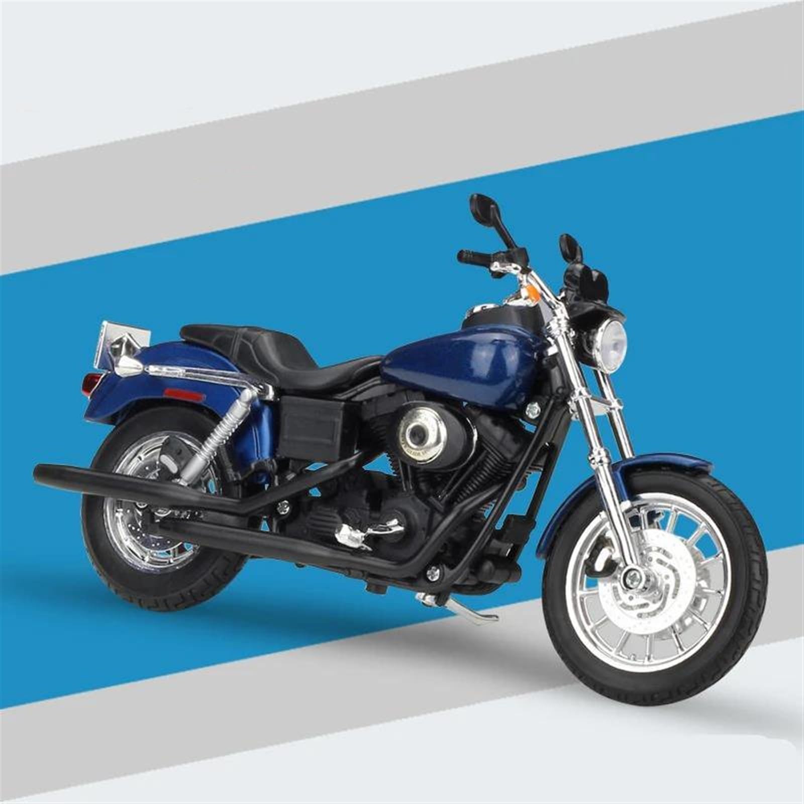 SEYXF Motorbike Toy 1/12 for Harley for Dyna Super Glide Sports 2004 Motorcycle Model Simulation Metal Toy Gifts(No Box)