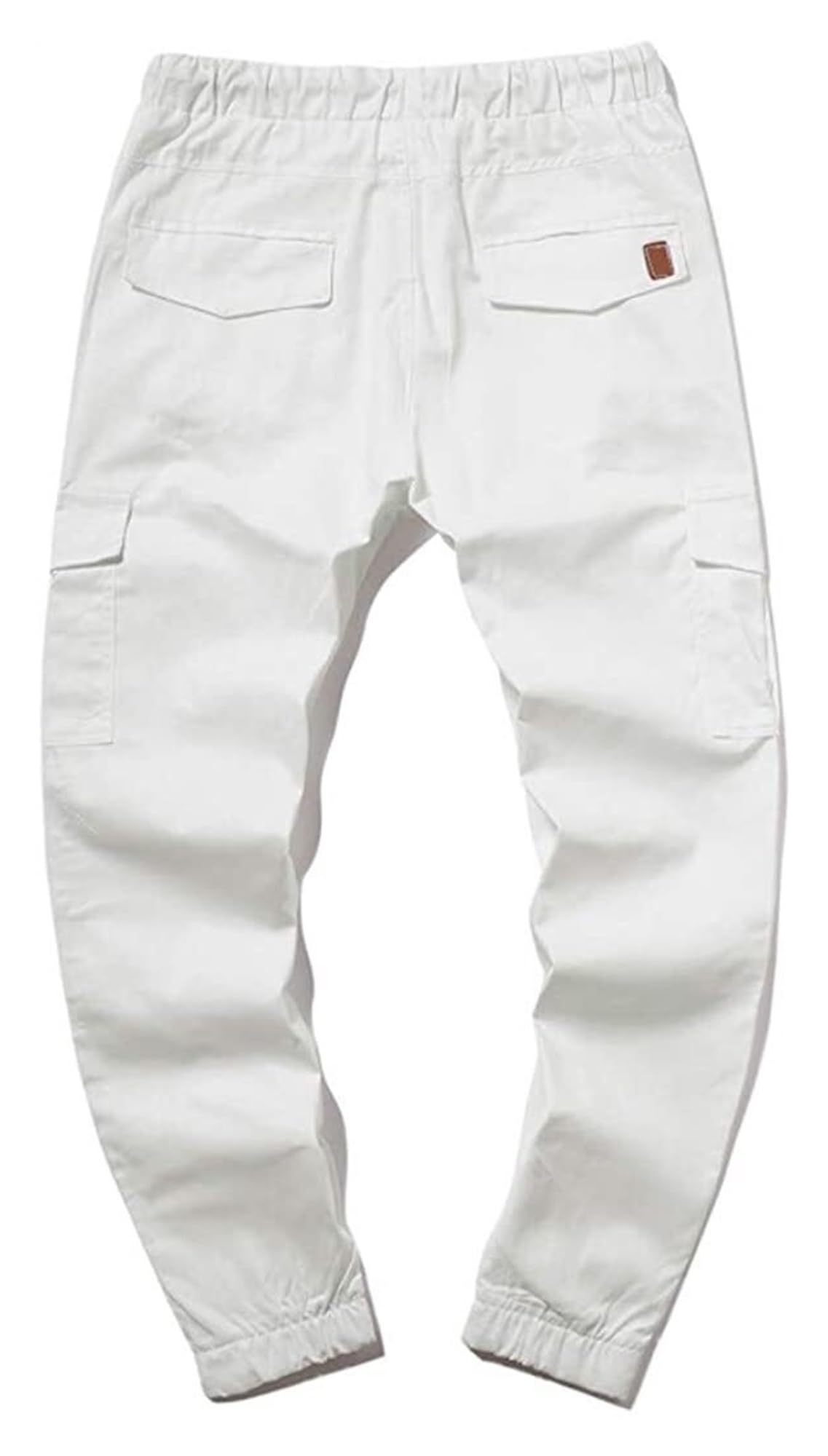 JUNWEI Męskie bawełniane spodnie cargo męskie chinosy spodnie bojówki spodnie rekreacyjne slim fit bojówki slim fit chino spodnie