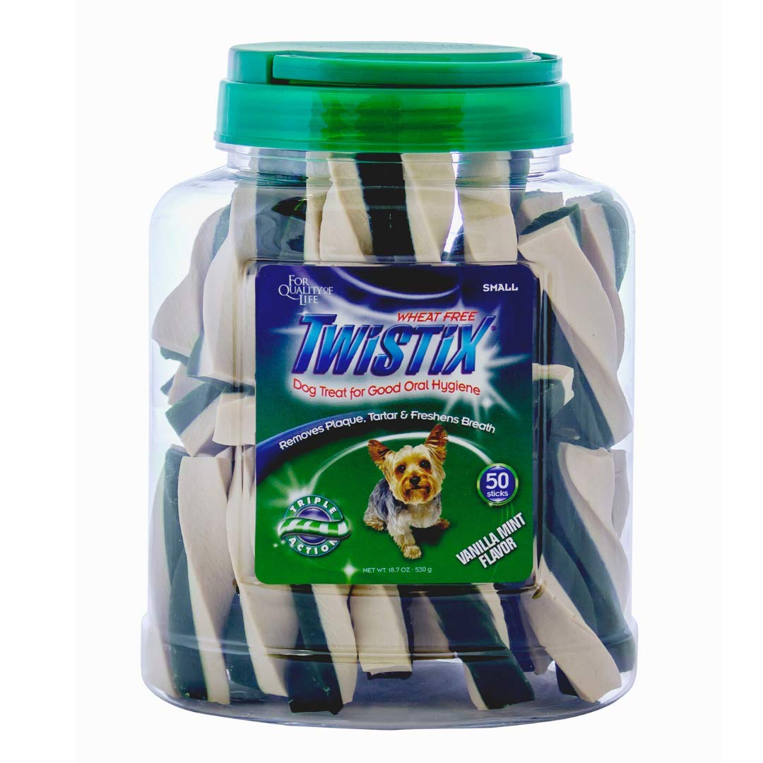 Petsy - Twistix Canister Vanilla Mint Small - 50 Sticks (B08C7M37M1) Amazon Price History, Amazon Price Tracker