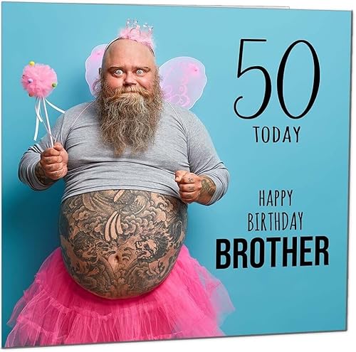50th Brother t@j[o[Xf[J[h - Ђ𐶂₵j Bros Funny Brothers o[Xf[J[h 50 50΁A50