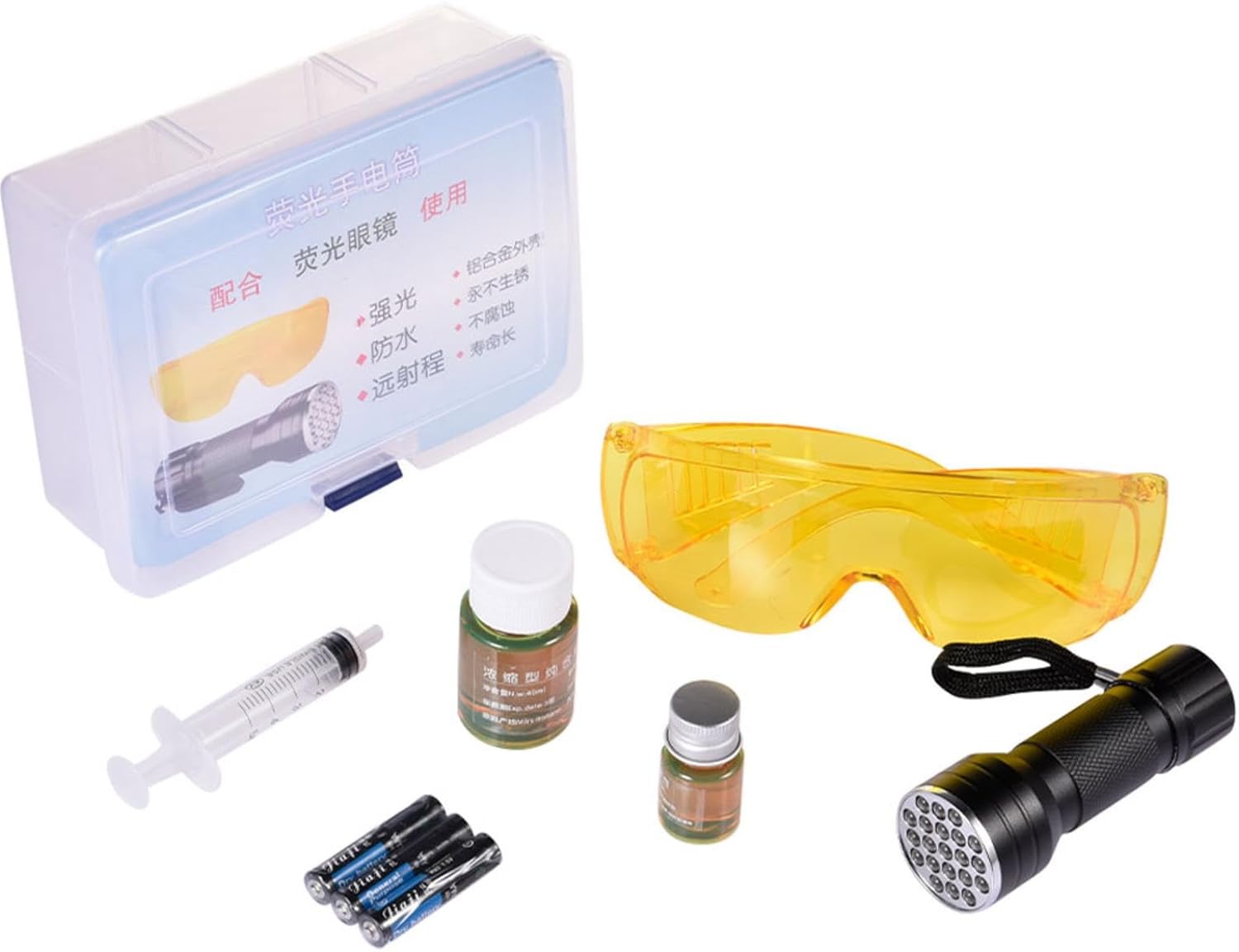 Oil Leak Detection Kit Uv Dye Leak Detector Tool
