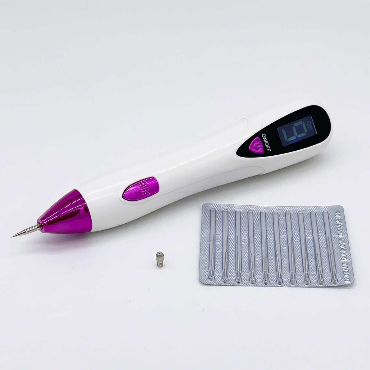Portable Beauty Wand，Lightweight Skincare Applicator with Clear Indicator, Compact and Travel-Friendly, Gentle on Skin, Easy to Hold (Rose Pink)