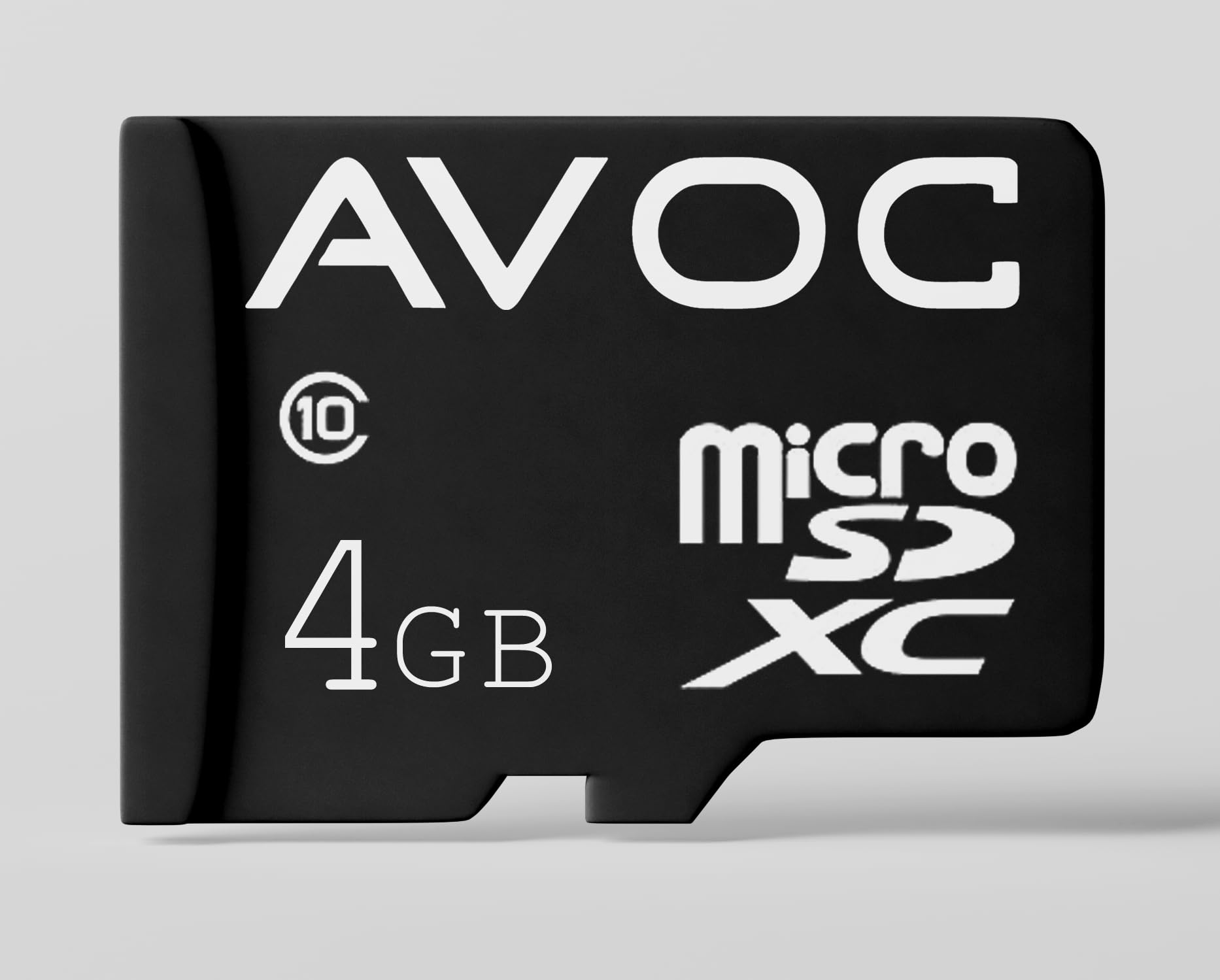 AVOC MicroSDXC Class 10 Memory Card – High-Speed Storage for Smartphones, Cameras, and Other Devices. (4, GB)
