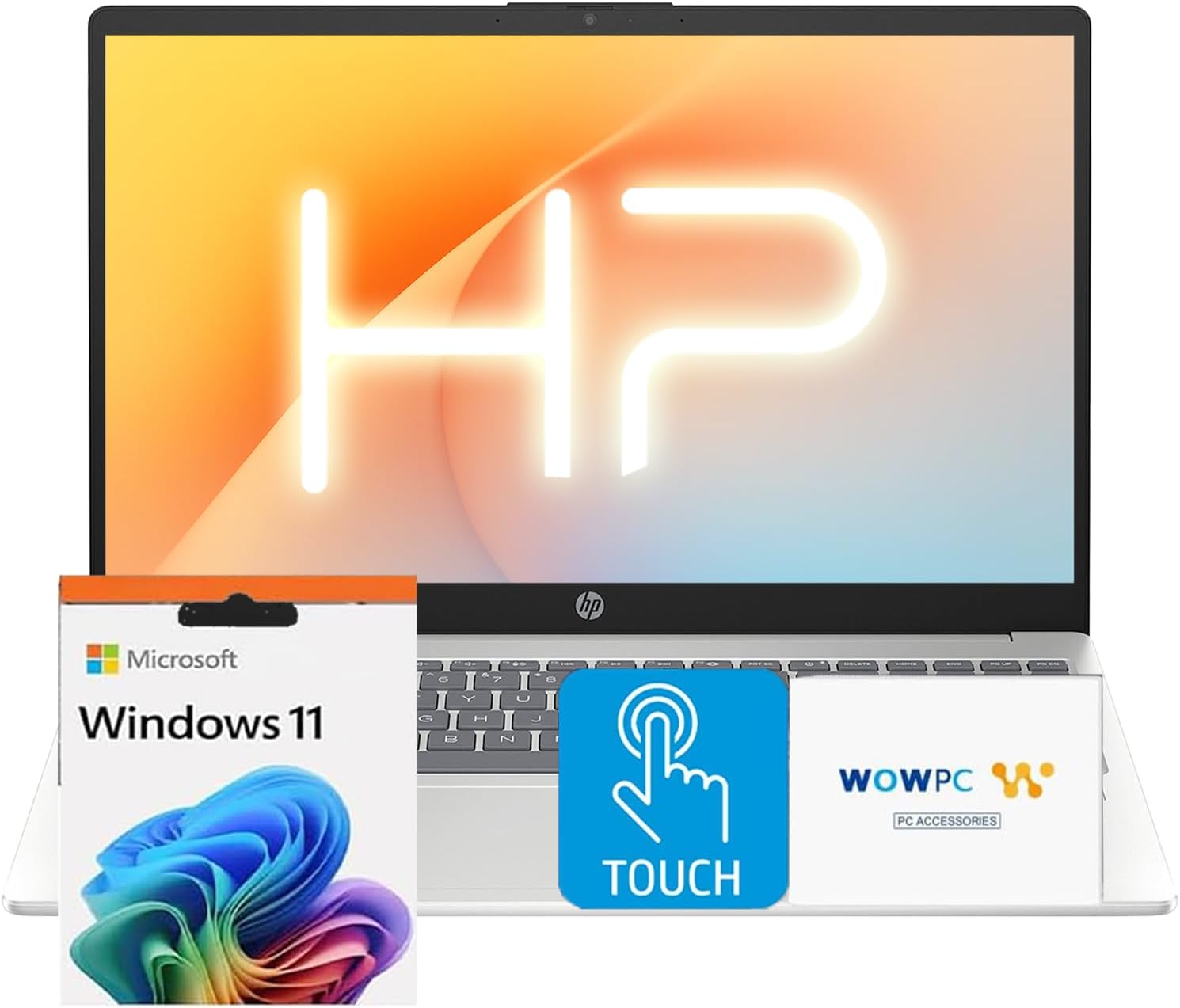 HP Pavilion 15.6 Touchscreen Laptop Computer • Intel 13th Gen i3-1315U CPU • 32GB RAM • 1TB Storage (512GB PCIe SSD + 512GB External) • Windows 11 with Microsoft Office • WOWPC Bundle