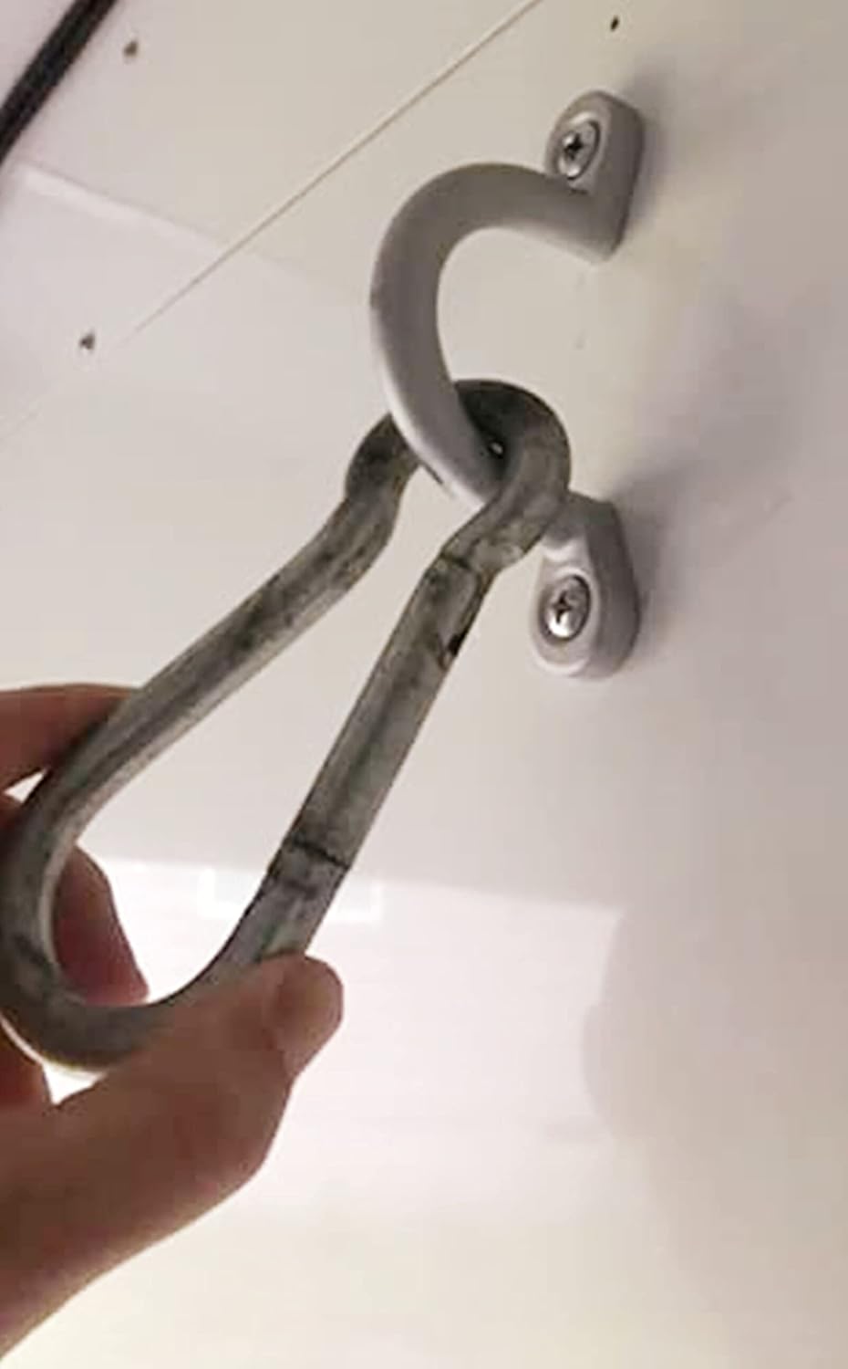 (4 Pack) Replace Trailer Tie Loop 2" I.D. Aluminum Bolt-On Lashing Rope Tie Down Ring Horse