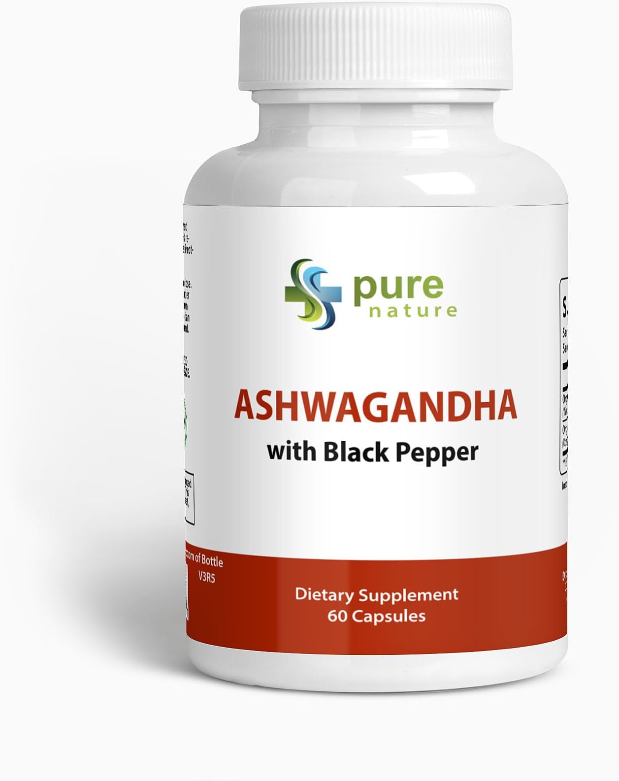 PureNature Plus Ashwagandha 1300mg, Organic Ashwagandha