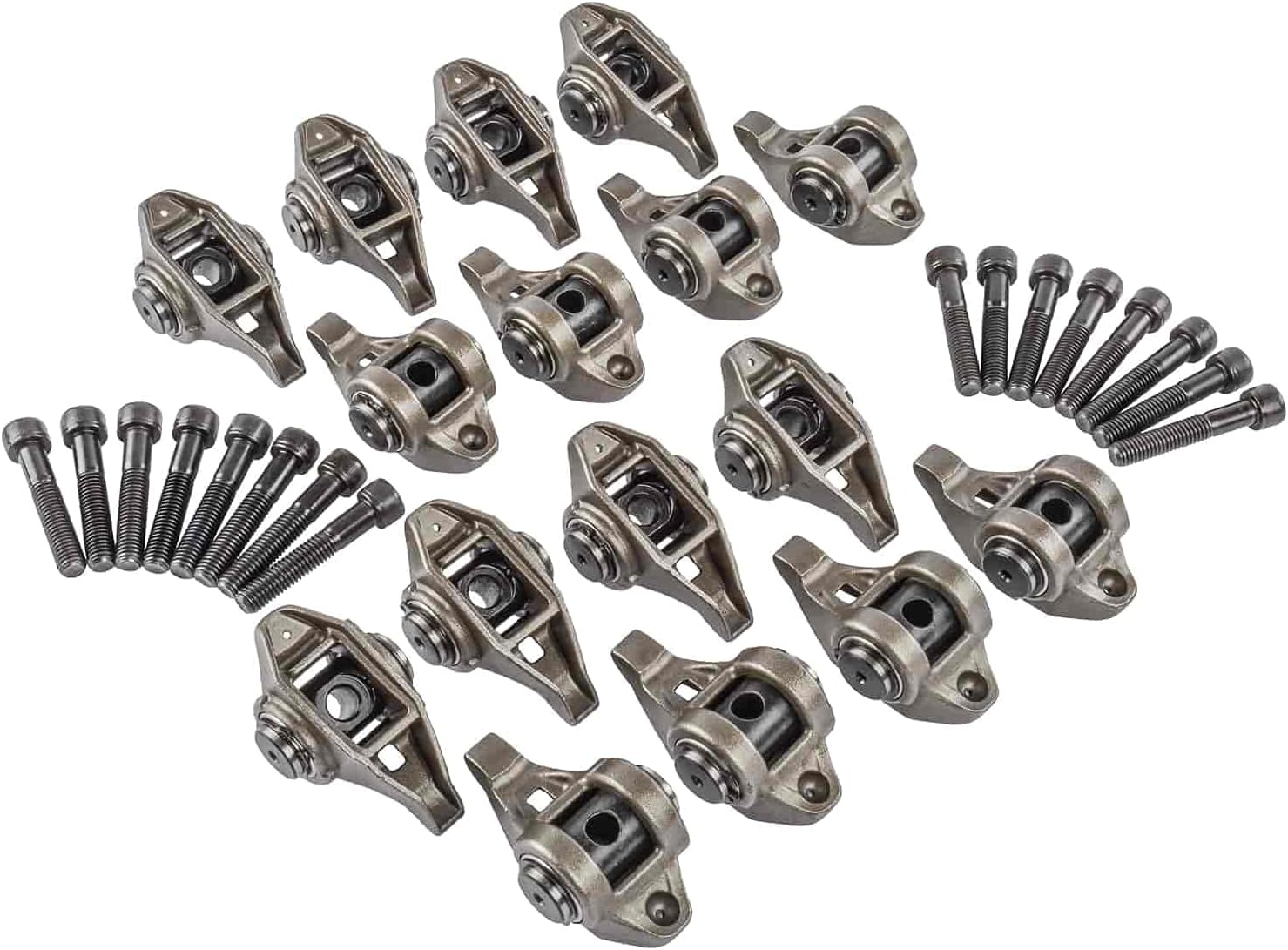 JEGS 20957 LS Series Rocker Arm Set with Upgraded Trunnion