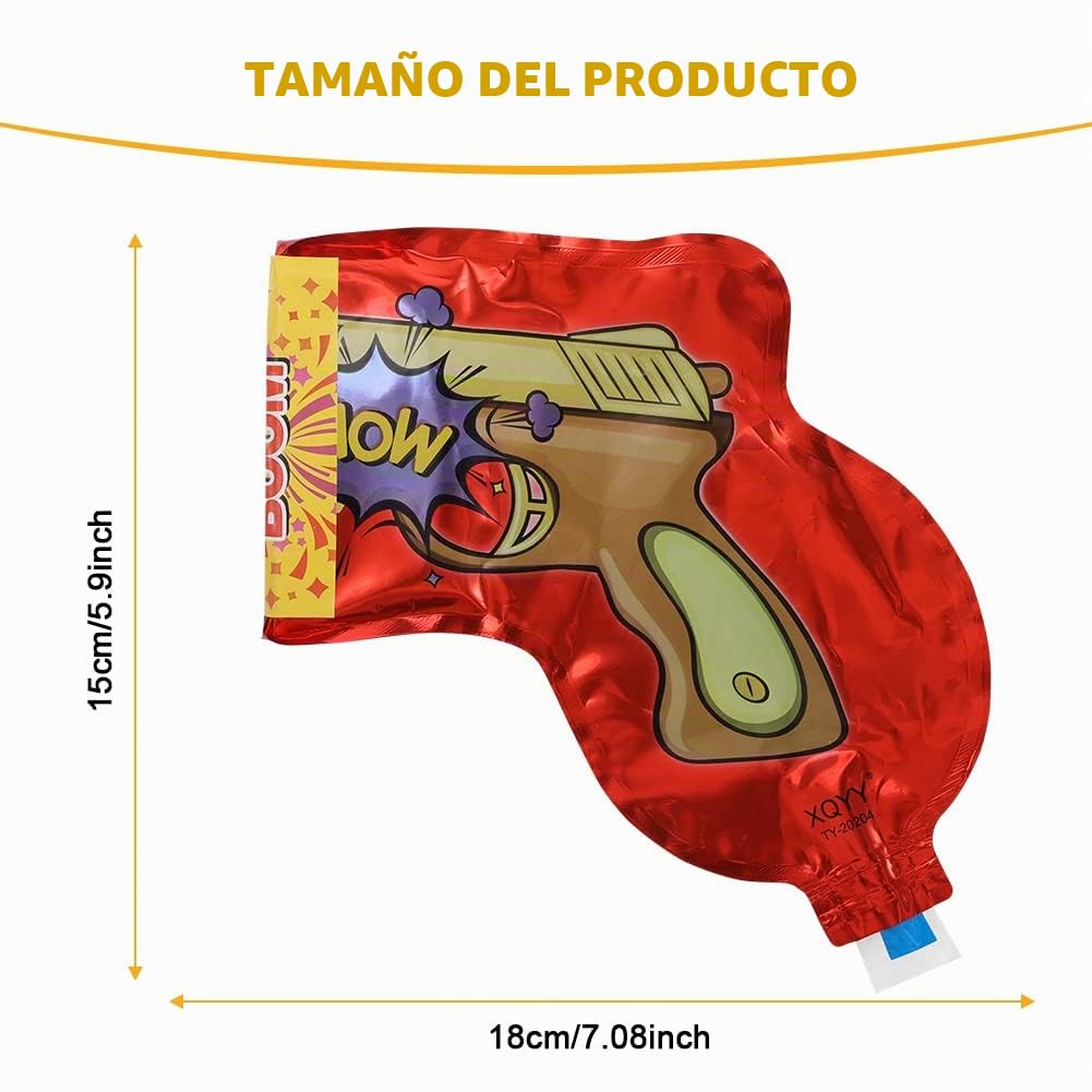 Joycabin Juego de 50 Pistolas de Confeti para Fiestas, Aniversarios y Celebraciones