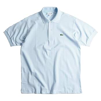 Amazon | [ラコステ] L1212/L1264 半袖ポロシャツ ライトブルー