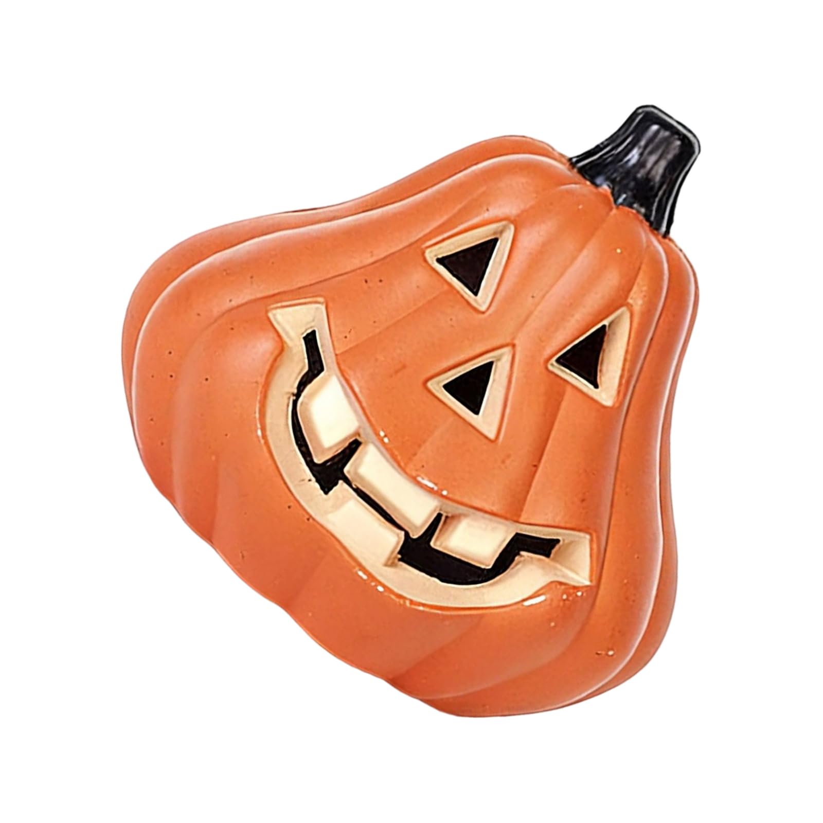 YWLUUOO Festives Oranges LED Pumpkin Light for Halloween Decoration Safe and Plastics Construction Ornament for Indoor Outdoor Plastics Halloween Lamp