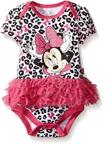 Disney Baby Minnie Mouse Tutu Bodysuit, Light Pink, 6-9 Months