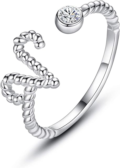 VIKI LYNN 12 Zodiac Sign Constellation Rings Horoscope Astrology Open Adjustable Ring for Women