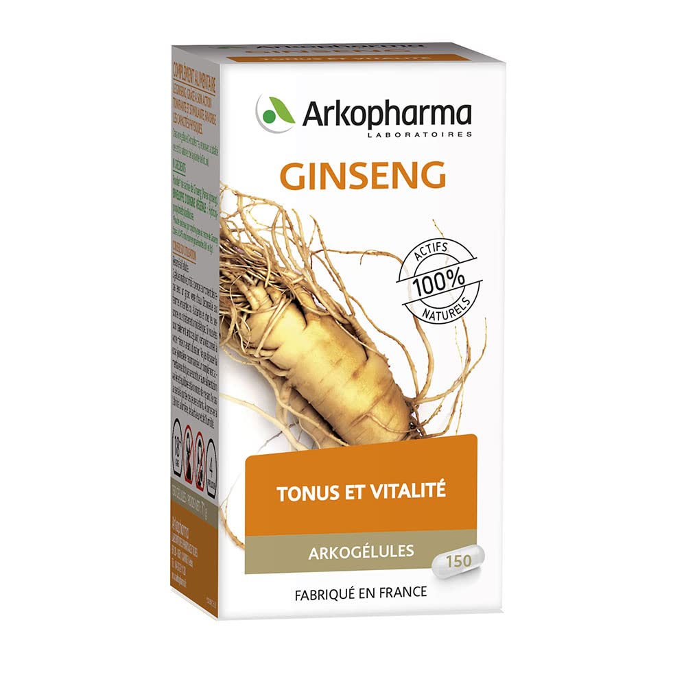 Arkopharma arkogélules ginseng bio 150 gélules