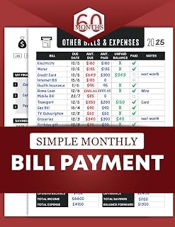 Simple Monthly Bill Payment