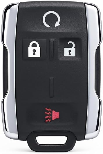 Keyless Entry Key Fob Car Keyless Entry Remote Replacement Control fit for Chevy Silverado Colorado GMC Canyon Sierra M3N-32337100 Silverado Key Fobs