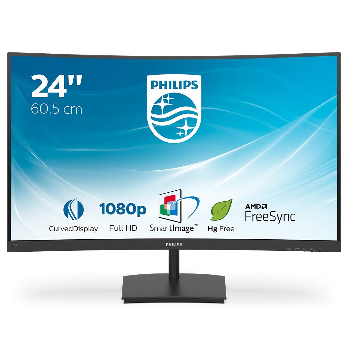 Philips E Line 241E1SC00 LED display 59.9 cm (23.6) 1920 x 1080 pixels Full HD Black