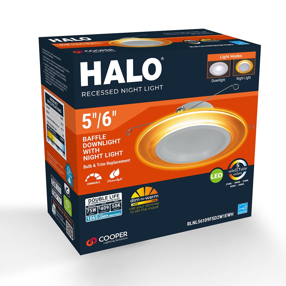 HALO RL LED Night Light Recessed Lighting -9