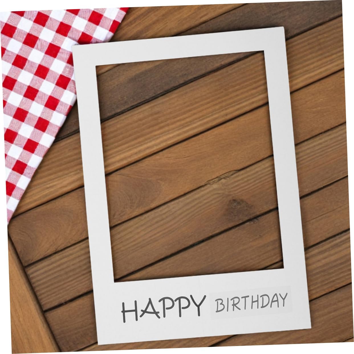3pcs Birthday Photo Frame Stylish Happy Birthday Photo Booth Props for Festive Party Decorations Lightweight Easy to Carry for Indoor Outdoor Celebrations