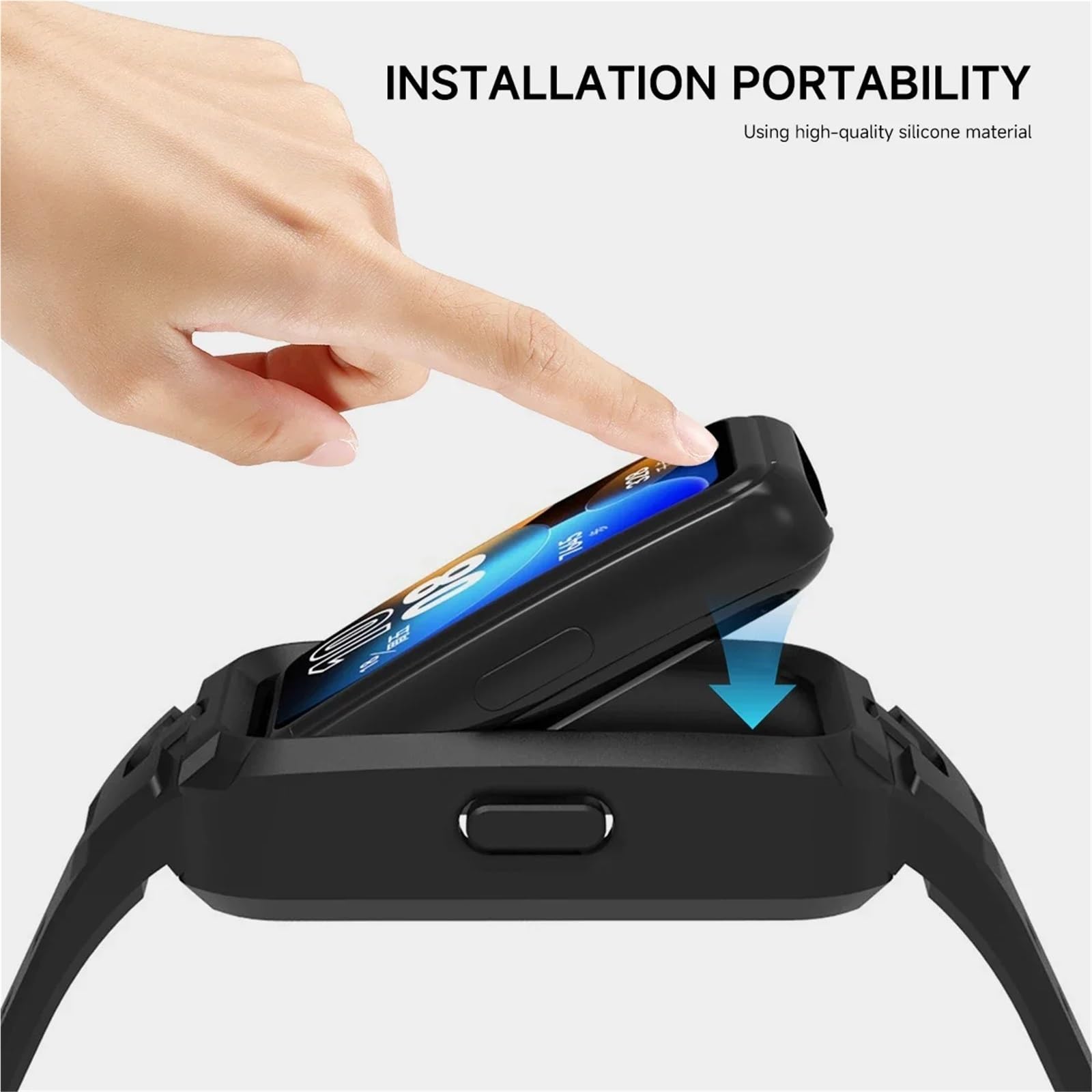 Bracelet en Silicone pour Huawei Band 9 8 7 6 montre intelligente Bracelet de remplacement Sport sangles respirantes pour Huawei Band9 bracelets de montre