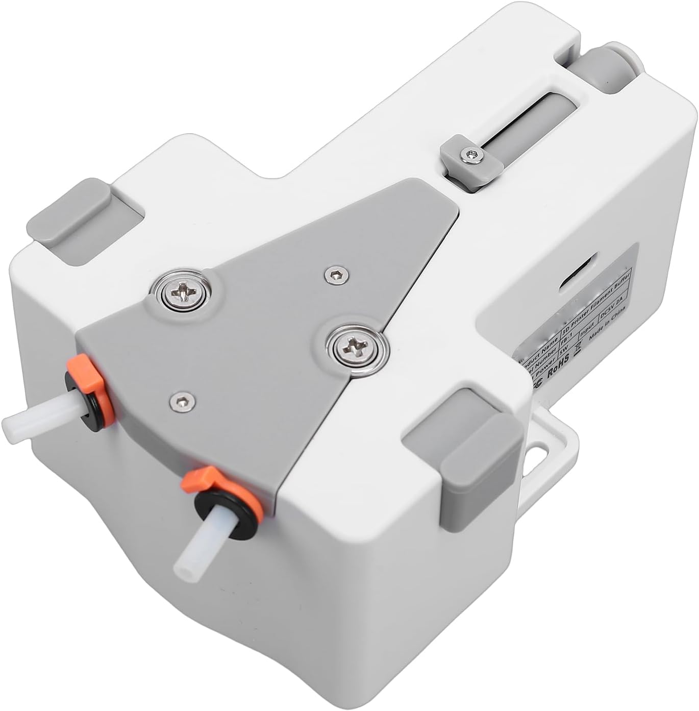 FTVOGUE Filament Buffer, Dual Input Single Output Automatic Feeding System for 1.75mm 3D Printer, with Auto Switching for K1 K2 X1 P1 Kobra S1 M5 Prusa XL MK3S