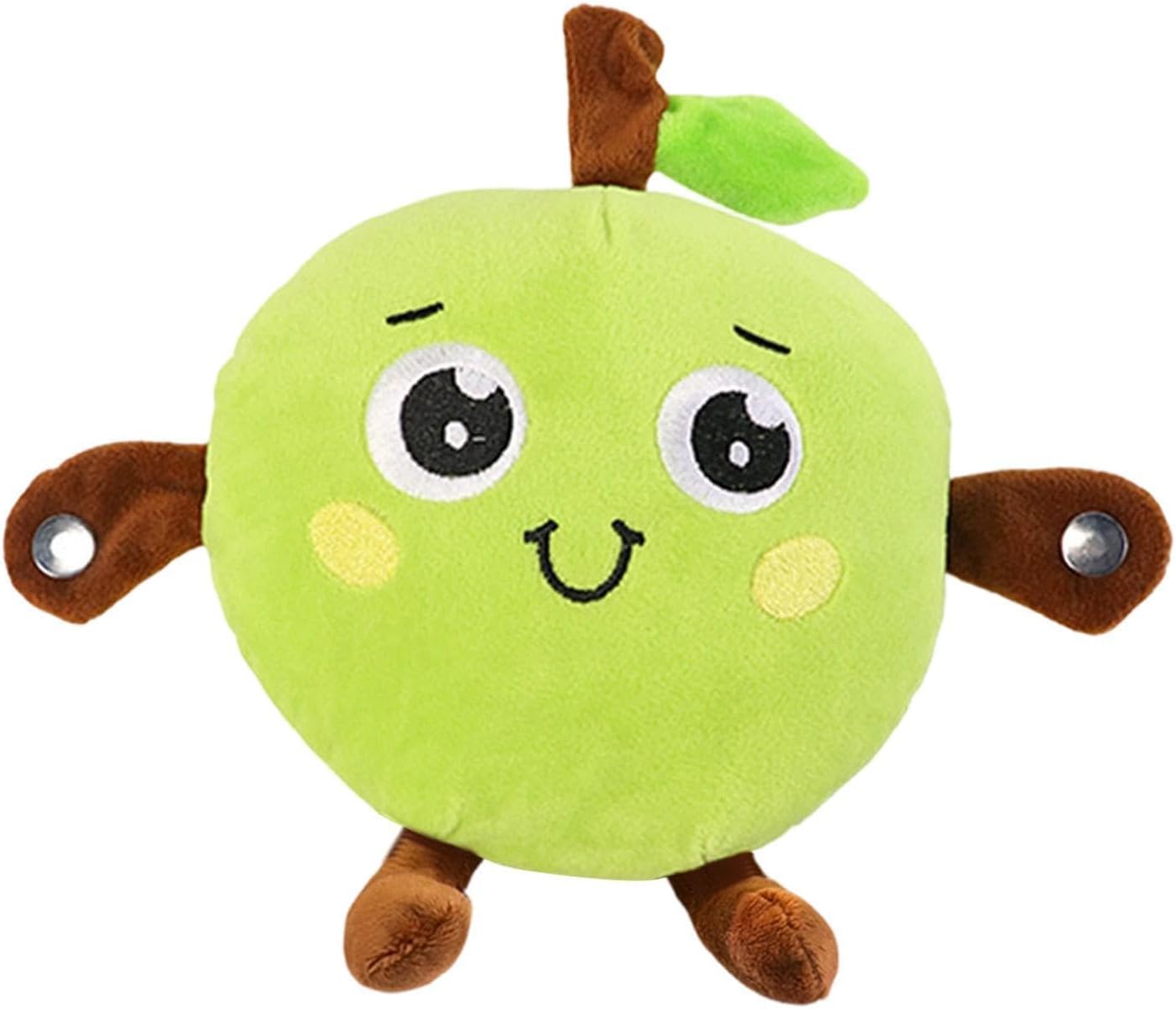 インタラクティブ音楽ぬいぐるみ、フルーツぬいぐるみ音楽感覚玩具、タッチセンシティブフルーツ音付きインタラクティブぬいぐ るみ、子供用のかわいい学習教育ぬいぐ るみ