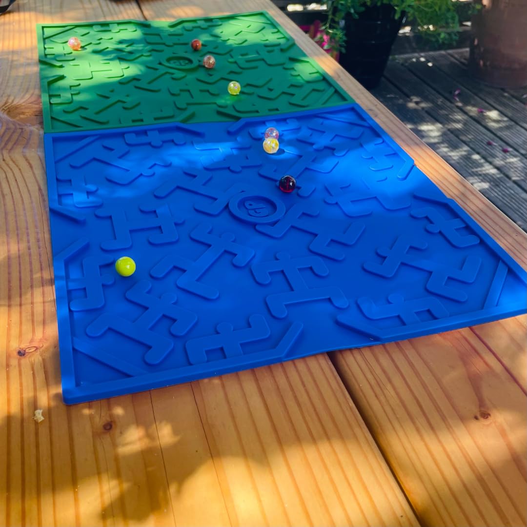 Game Plak' Jeux de Billes Tiki Bleue